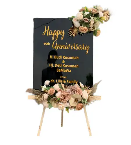 Papan Bunga Akrilik Bowongso